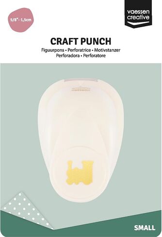 Vaessen Creative Craft Paper Punch Small, Baby Hands, for DIY Projects, Scrapbooking and Card Making, Multi-Colour, 6.5 x 4.5 x 4.4 cm in Saudi Arabia