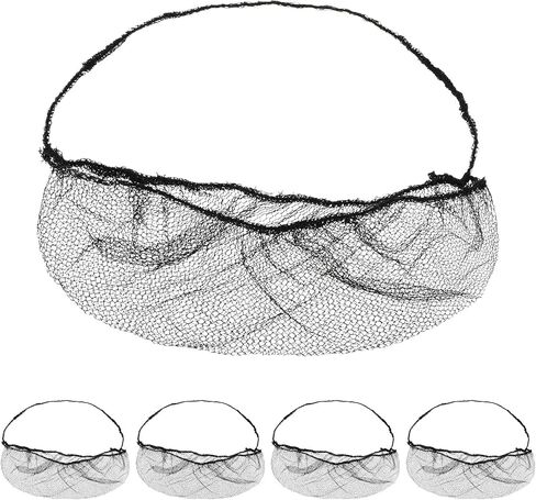 50Pcs Nylon Beard Nets Food Service,Disposable Black Beard Covers Prevent Beards from Falling Beard Net for Food Service,Cooking Cleaning,Building Home in Saudi Arabia