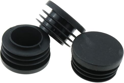 TAODAN 16PCS 32mm Black Round Plastic Plugs Tube End Cap Furniture Upholstery Plug Chair Plug for Bench Leg Table Leg Patio Furniture Inserts in Saudi Arabia
