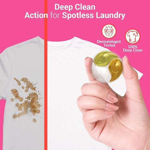 WBM Laundry Detergent Pods, Autumn Scent – 128 Pods in Recycleable Packaging for 10x Ultra Power Cleaning, Odor Defense for Activewear & Sports Shirts in Saudi Arabia