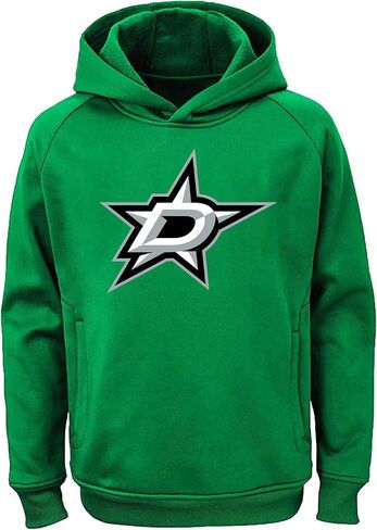 سترة بغطاء للرأس من Outerstuff NHL Youth 8-20 Team Color Performance ذات الشعار الأساسي in Saudi Arabia