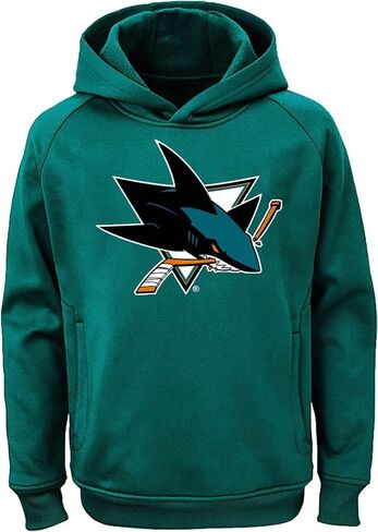 سترة بغطاء للرأس من Outerstuff NHL Youth 8-20 Team Color Performance ذات الشعار الأساسي in Saudi Arabia