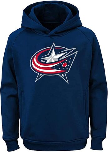 سترة بغطاء للرأس من Outerstuff NHL Youth 8-20 Team Color Performance ذات الشعار الأساسي in Saudi Arabia