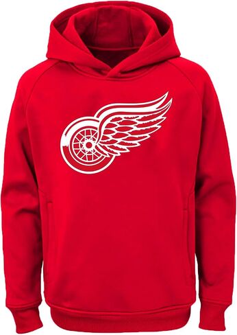 سترة بغطاء للرأس من Outerstuff NHL Youth 8-20 Team Color Performance ذات الشعار الأساسي in Saudi Arabia