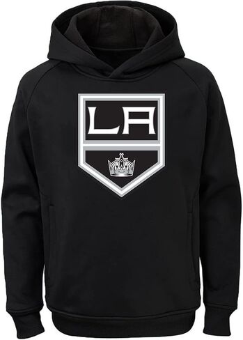 سترة بغطاء للرأس من Outerstuff NHL Youth 8-20 Team Color Performance ذات الشعار الأساسي in Saudi Arabia