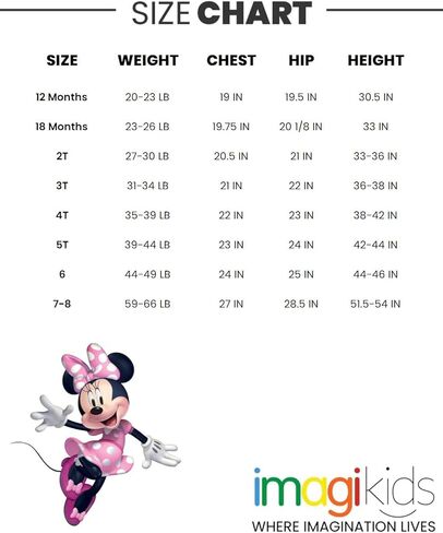 Disney Minnie Mouse Mickey Mouse T-Shirt and Leggings Outfit Set Infant to Big Kid in Kuwait