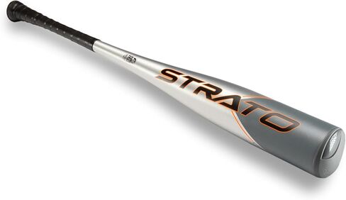 مضرب بيسبول Axe Bat 2023 Strato (-10، 2-3/4") USSSA، قطعة واحدة من خليط معدني، أسود/رمادي/برتقالي in Kuwait