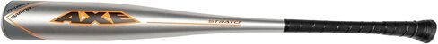 مضرب بيسبول Axe Bat 2023 Strato (-10، 2-3/4") USSSA، قطعة واحدة من خليط معدني، أسود/رمادي/برتقالي in Kuwait