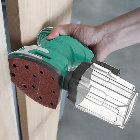 مجموعة من 25 قطعة من أوراق الصنفرة الرطبة والجافة - وسادات صنفرة بتفاصيل مثلثة مع 5 فتحات، وحبيبات متعددة (60/80/120/180/240) ورق صنفرة من كربيد السيليكون للخشب والحجر والأثاث والمعادن in Kuwait