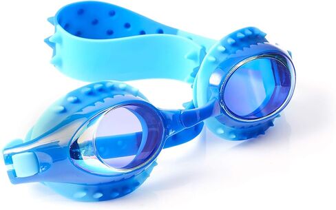مجموعة نظارات السباحة للأولاد من Qudasar PDTXCLS Aqua2ude - زوجان من نظارات السباحة الممتعة - سيارة السباق ووحش البحر - مجموعة نظارات مانعة للتسرب للأطفال - بدون ضباب - حماية من الأشعة فوق البنفسجية in Saudi Arabia