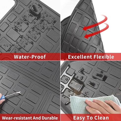 Xipoo Cargo Liner متوافق مع 2012-2016 Honda CRV Cargo Liner TPE Trunk Mat استبدال لـ 2012 2013 2014 2015 2016 Honda CRV Accessories (2012-2016 Honda CRV، حصيرة الصندوق الخلفي) in Saudi Arabia