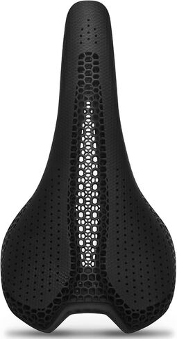BUCKLOS 3D Printed Bike Saddle Road Bike Mountain Bike Seat Cushion，Full Carbon Fiber Mountain Bike Bicycle Saddle - Support Road MTB BMX and Gravel Bike in Kuwait