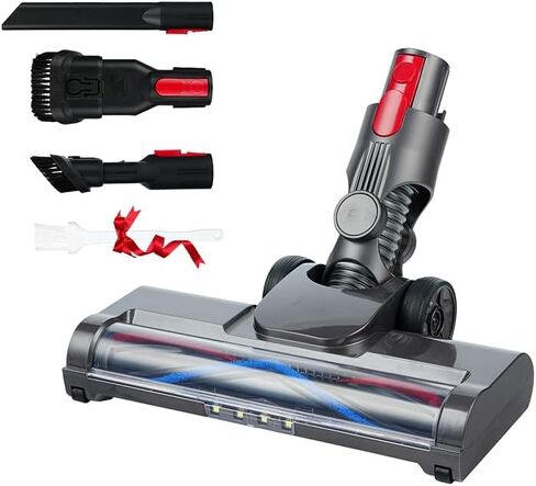 Vacuum Attachments for Dy.Son V15 V11 V10 V8 V7, Hardwood Floor Attachment with Crevice Tool & Dusting Brush, Household Cleaning Tool Kit for Car Detailing and Corners Cleaning in Saudi Arabia