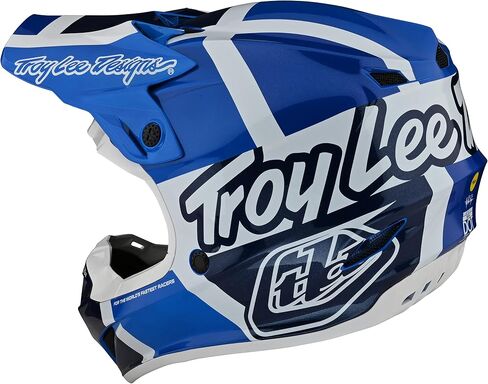 تروي لي يصمم خوذة SE4 لخوذة Motocross MX SE4 POLYACRYLITE؛ كواترو بلو إم دي in Saudi Arabia