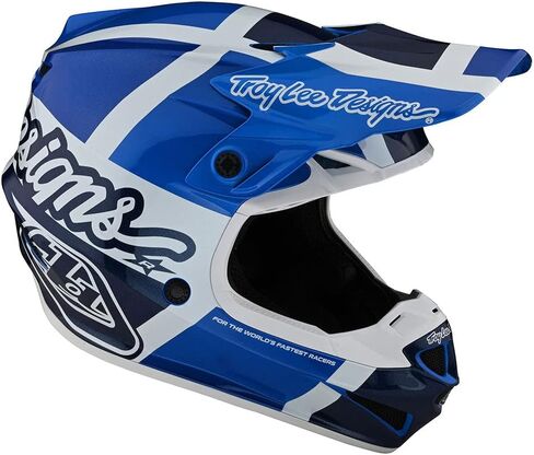 تروي لي يصمم خوذة SE4 لخوذة Motocross MX SE4 POLYACRYLITE؛ كواترو بلو إم دي in Saudi Arabia