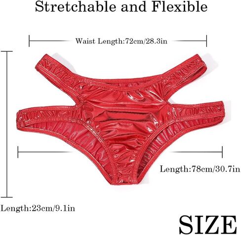 BODIY Rave Booty Shorts Shiny Metallic Hot Pants Briefs Cheeky Dance Bottoms Underwear Panty for Women and Girls (Gold-2) in Saudi Arabia