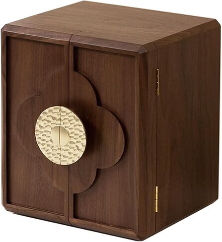 صندوق مجوهرات خشبي، خشب الجوز، مع 5 أدراج، منظم مجوهرات كبير السعة، خشب للنساء والفتيات، صندوق تخزين مجوهرات كلاسيكي، علبة مجوهرات عتيقة in Kuwait