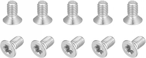 مسامير آلة أمان توركس M3x5mm من uxcell، 20 قطعة 316 من الفولاذ المقاوم للصدأ برأس غاطس ومضادة للعبث ومسامير تثبيت in Saudi Arabia