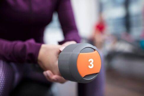 لايف فيتنس ستوديو فردي رمادي يوريتان 12.5 رطل دمبل in Kuwait