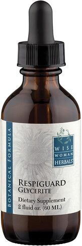Wise Woman Herbals - RespiGuard Glycerite Compound - 2 Oz - Supports Respiratory Tract and Immune System Response, Natural and Alcohol-Free in Kuwait