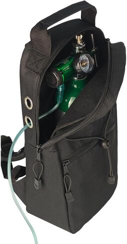 Portable Oxygen Cylinder Shoulder Bag for size A, B(M6), C(M9), M2, ML6,M7 Oxygen Cylinders, Durable straps for easy on-the-go carrying in Saudi Arabia