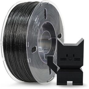 Carbon Fiber ASA Filament 1.75mm Black, ASA-CF 3D Printer Filament, Heat&Weather Resistant&High UV Resistance Perfect Printing for Printing Outdoor Functional Parts,1kg(2.2lbs) Spool