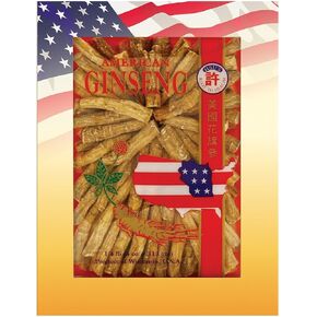 SKU #0121-4, Hsu's Ginseng Cultivated American Ginseng Large Prong (4 oz = 113 gm/Box), 0121-4, 0121.4