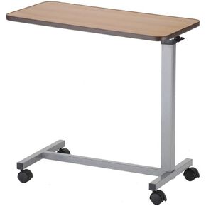NOVA Medical Products Overbed Tilt Position Table with Locking Swivel Wheels, Easy Adjustable Bedside Tilt Table, Quick and Easy Assembly