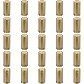Bottle Capsules Caps Tops Shrink Shrink Caps 25pcs Plastic Heat Shrink Shrink Wrap Bottles for Cellars Bottle Shrink Caps Gold Shrink Shrink Wine Wine Bottles Caps Sleeves