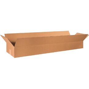 PARTNERS BRAND 48x12x6 Long Corrugated Boxes, Long, 48L x 12W x 6H, Pack of 20 | Shipping, Packaging, Moving, Storage Box for Home or Business, Strong Wholesale Bulk Boxes