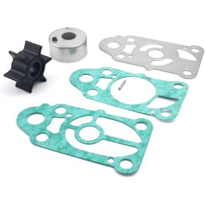 889246A16 Water Pump Impeller Repair Kit w/o Housing for Mercury Mariner Outboard Four Stroke 2 2.5 3.3 3.5 Horsepower Boat Motor Engine Rebuild Service Parts Replacement 8M0080264