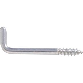 851858 Square Bend Hook Zinc 0.135" x 1-13/16" - 6 Pack