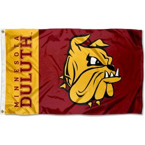 College Flags & Banners Co. Minnesota Duluth Bulldogs New Logo Flag