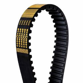 Goodyear 210-3M-6 RPP Timing Belt: 3M Profile, 210 mm Pitch Length, 6 mm Width, 70 Teeth, 3 mm Pitch