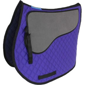 CHALLENGER Horse 23" x 20" English All-Purpose Contoured Quilted Trail Saddle Pad 72143