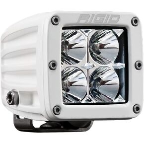 Rigid Industries - White D-Series Pro Hybrid Flood Surface Mount, Set of 2