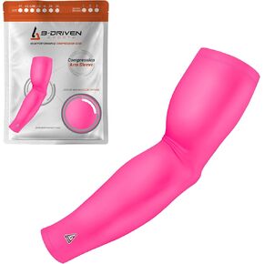 Pro-Fit Sports Compression Arm Sleeve (Single) Solid Designs
