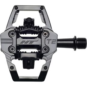 HT Components T2 Clipless Pedals Stealth Black, One Size