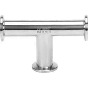 DERNORD KF-16 Tee 3 way Vacuum Fittings Stainless Steel 304 Pipe Fittings