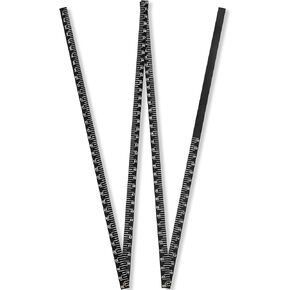 1 Pcs Oil Tank Measuring Stick 4 Fold to 126" Fuel Tank Gage Stick Wood Folding Measuring Stick Ruler for Deep Tank
