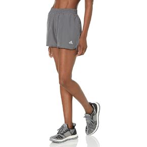 adidas Women's Run It Shorts, Grey, Small
