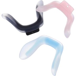 GLEAVI 3pcs Glasses Nose Pads Eyeglass Support Replacement Nose Pad Eyeglass Saddle Bridge U Shaped Nose Pads Silicone Eyeglass Nose Pad Kid Glasses Child Support Pad Plastic Sunglasses