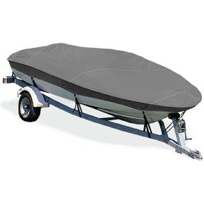 Taylor Made Products Trailerite Semi-Custom Boat Cover for V-Hull Fishing Boats with Inboard/Outboard Motor