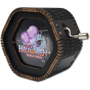 Nightmare Before Christmas Music Box, Halloween Day Gift for Daughter Son Wife Women Girlfriend Birthday Present Play This is Halloween