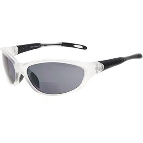 Eyekepper TR90 Frame Bifocal Sports Sunglasses Baseball Running Fishing Driving Golf Softball Hiking Sunshine Readers