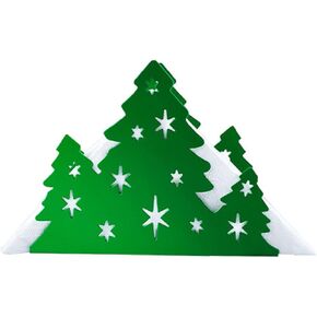 MIAO JIN Christmas Tree Napkin Holder Kitchen Napkin holder Bar Cafe Restaurant Stainless steel napkin holder for cocktail farmhouse napkin