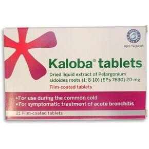 Kaloba 20 mg for Common Cold - 21 Tablets