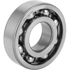 ACROPIX 63/32 Deep Groove Ball Bearings P6 32x75x20mm Lubricated Bearings Open Type Silver Tone Scooter Skateboard Wheel