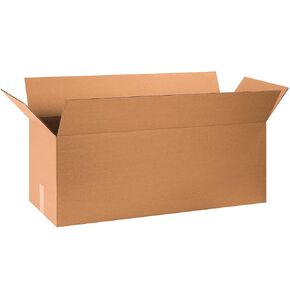 BOXES FAST 32x12x12 Long Corrugated Boxes, Long, 32L x 12W x 12H, Pack of 20 | Shipping, Packaging, Moving, Storage Box for Home or Business, Strong Wholesale Bulk Boxes