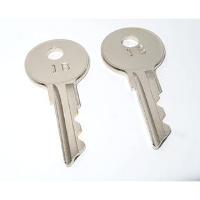 Ilco 2 Replacement Boat Ignition Keys 1B Key For Mercury Outboard Mercruiser Boats Keys